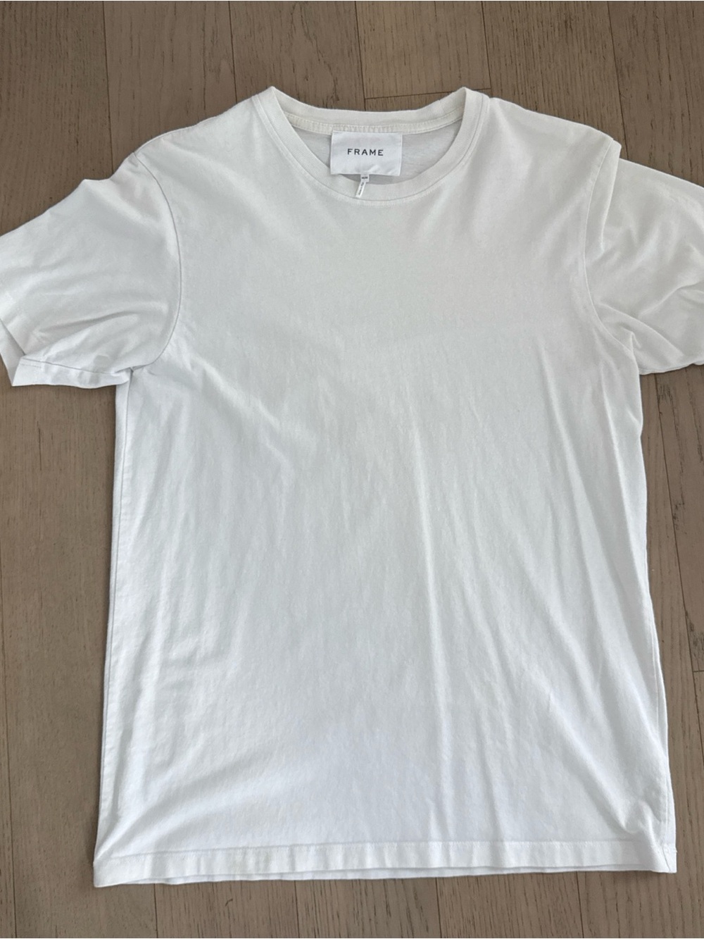 Frame Men's White Crew Neck T-Shirt